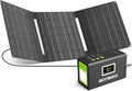 Solar Generator, 127W 88.8Wh Portable Power Station by mormluck