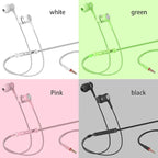 YNR 4 Pairs Wired Earbuds with Microphone & Volume Control, in Ear Earphones - Image 2