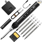 FNIRSI Soldering Iron Kit, DC/PD Mini Digital Soldering Iron, 180-780℉ Fast by FNIRSITechnology