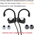 Replacement Earbud Tips Earbud Covers Silicone Tips Ear Gels Fit - Image 4