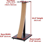 EXIMUS One Pair Fixed Height Universal Speaker Floor Stands - Image 5