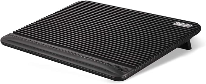 Laptop Cooling Pad, Coolertek USB Powered Laptop Cooler, 2 Blue Silent Big Fans by Coolertek
