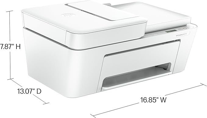 HP DeskJet 4227e Wireless All-in-One Color Inkjet Printer, Best-for-Home - Image 4