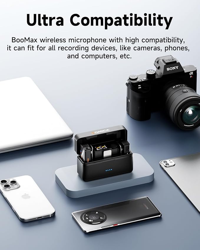 COMICA BooMax Wireless Lavalier Microphone - Image 2