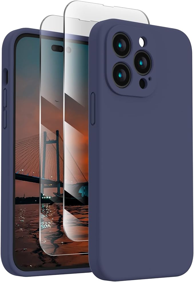 FireNova for iPhone 14 Pro Case, Silicone Upgraded Phone Case with, Soft by FireNova