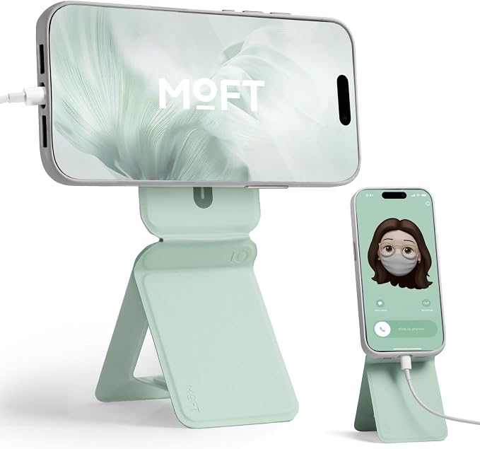 MOFT Phone Stand, Magnetic Phone Tripod Stand Stain-Resistant MOVAS Leather & by MOFT