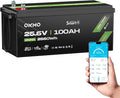 OKMO 24V 100Ah LiFePO4 Lithium Battery by OKMOBeYourHomePowerBackup