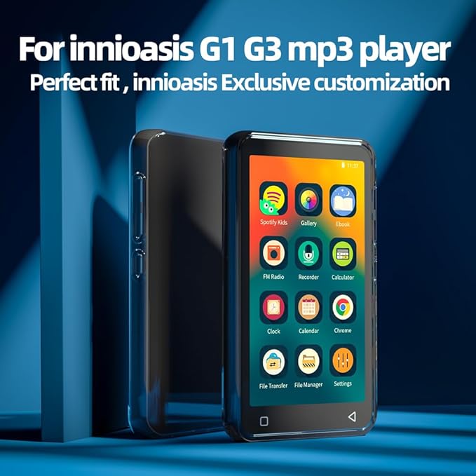 innioasis Crystal Clear Case Only Fit G1, G3 Mp3 Player Sold from innioasis - Image 2