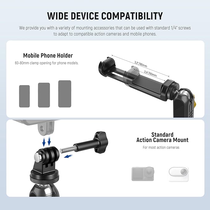 Neewer Magnetic Action Camera Car Mount Kit - Image 5