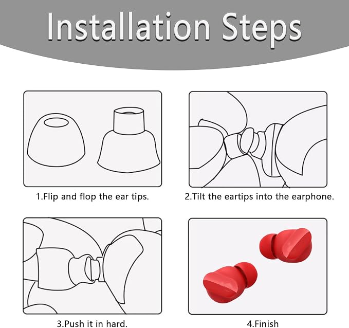 Replacement Silicone Ear Tips for Beats Fit Pro/Studio Buds/Studio Buds+ - Image 5