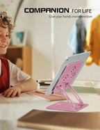 Adjustable Tablet Stand for Desk, Premium Aluminum Holder for iPads, and All - Image 2