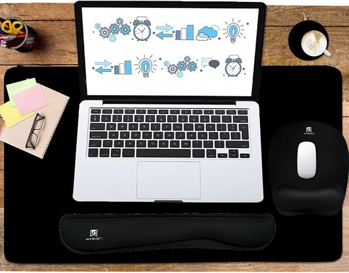 Keyboard Wrist Rest Large Mouse Pad Wrist Support - Image 6