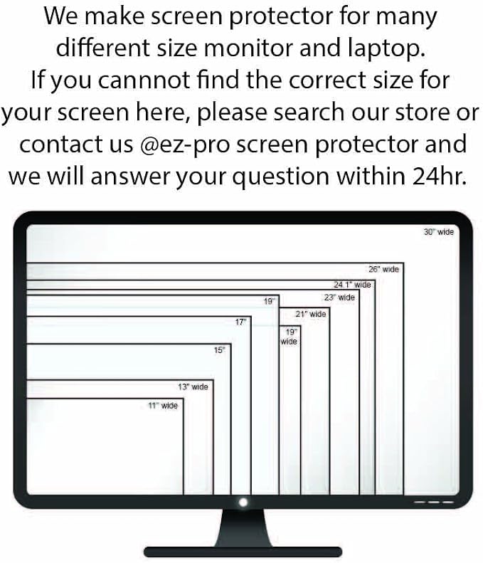 Premium Privacy Screen Filter for 20 Inches Desktop Computer Monitor. Screen - Image 7