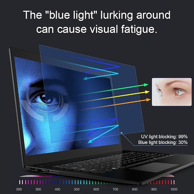 FILMEXT 2 Pack 13.3 inch Laptop Screen Protectors Eye Protection Anti Glare - Image 4