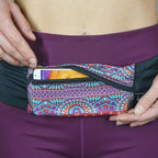 3 Pocket Adjustable Running Belt Waist Pack, Fanny Pack - Image 2