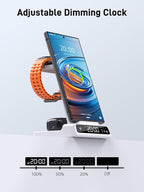 Wireless Charger for Samsung Charging Station, 3 in 1 Android Phone Charger for - Image 4