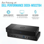WD22TB4 Dell Thunderbolt 4 Dock 40Gbps USB-C/USB A - Image 3