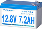 12V 7.2Ah LiFePO4 Battery, Lithium Battery by Wuldnmar