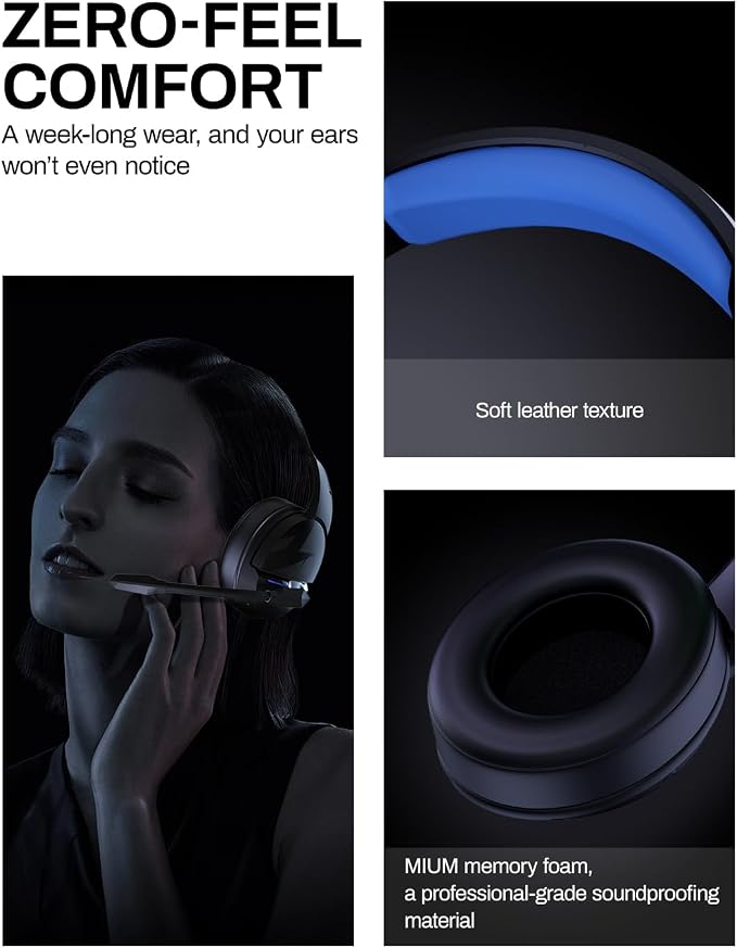 Acer 2.4GHz Flex Wireless Gaming Headset | Non-Stop 100H Battery | Dynamic 50mm - Image 4