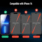 MOCOLL 2PCS for iPhone 14 Screen Protector 6.1 inch Anti Blue Light HD Clear - Image 9