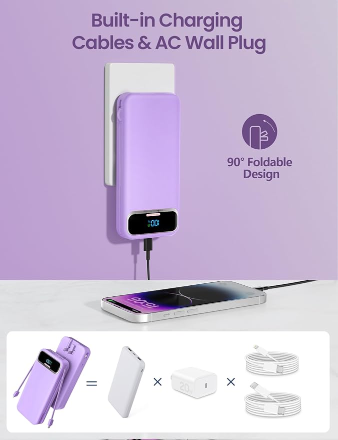 12000mAh Lightweight-Portable-Charger-Power-Bank - Image 4