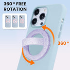 Magnetic Silicone Ring Grip Phone Holder, Loop Grip Phone Holder, Magnetic - Image 3