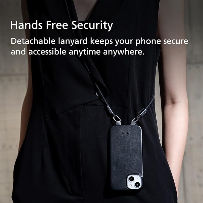 alto Crossbody Phone Lanyard: detachable patch, nylon strap - Image 2