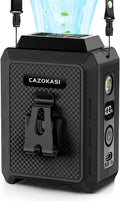 CAZOKASI Personal Waist Clip Fan Rechargeable Wearable Hand Free Wearable by CAZOKASI