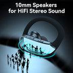 bmani Wireless Earbuds Bluetooth Headphones 48hrs Play Back Sport Earphones - Image 5