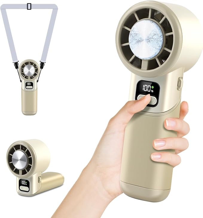 High-Speed Portable Handheld Turbo Fan by StayCoolThisSummer
