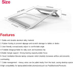 Laptop Stand, Aluminum Portable Foldable Laptop Support Stand Holder Desk Table - Image 7