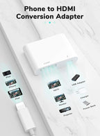 Apple MFi Certified Lightning to HDMI Digital AV Adapter 1080P HD Video HDMI - Image 5