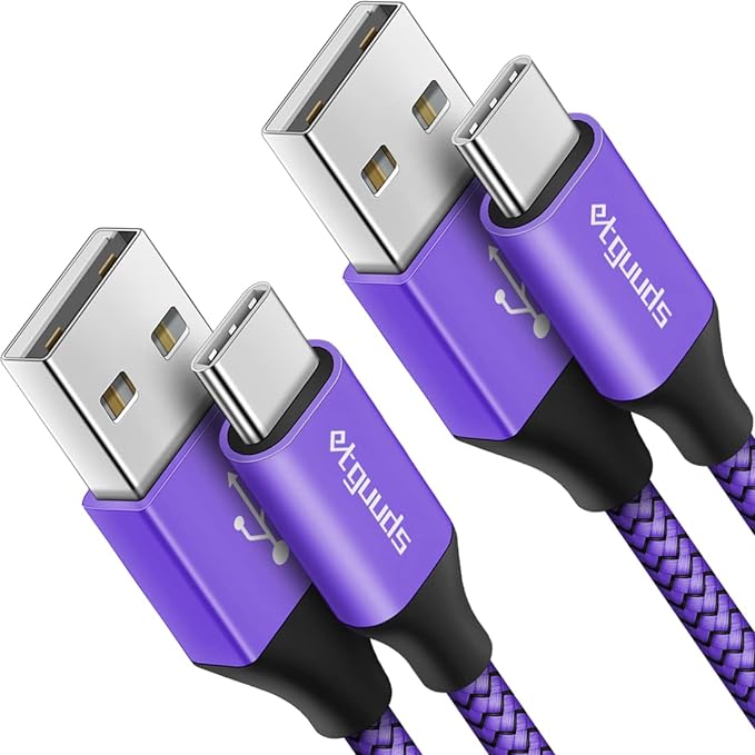 etguuds 6ft USB A to USB C Cable 3A Fast Charging, by etguuds