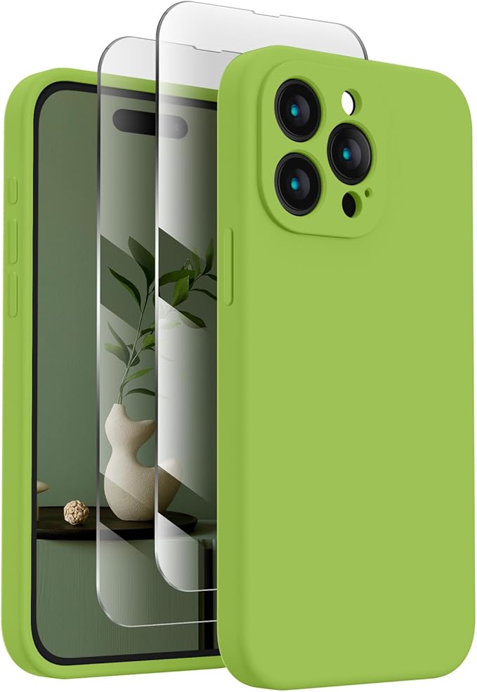 FireNova Designed for iPhone 15 Pro Case, Silicone Upgraded Phone Case with by FireNova