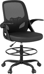 Tall Drafting Chair with Footrest Ring - Image 8
