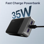Portable Power Bank 20000mAh, 35W Portable Charger, Battery Pack Fast Charging - Image 2