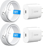 30W USB C i Phone 16 15 Charger Fast Charging, i Pad Pro/Air/Mini by EASDMN