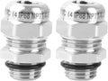 NPT 1/4" Stainless Steel Waterproof Cable Gland IP68 Waterproof Cable Gland by EINDER