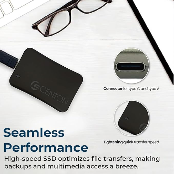 Centon External SSD, USB-C 3.2 Gen 2 - Image 7