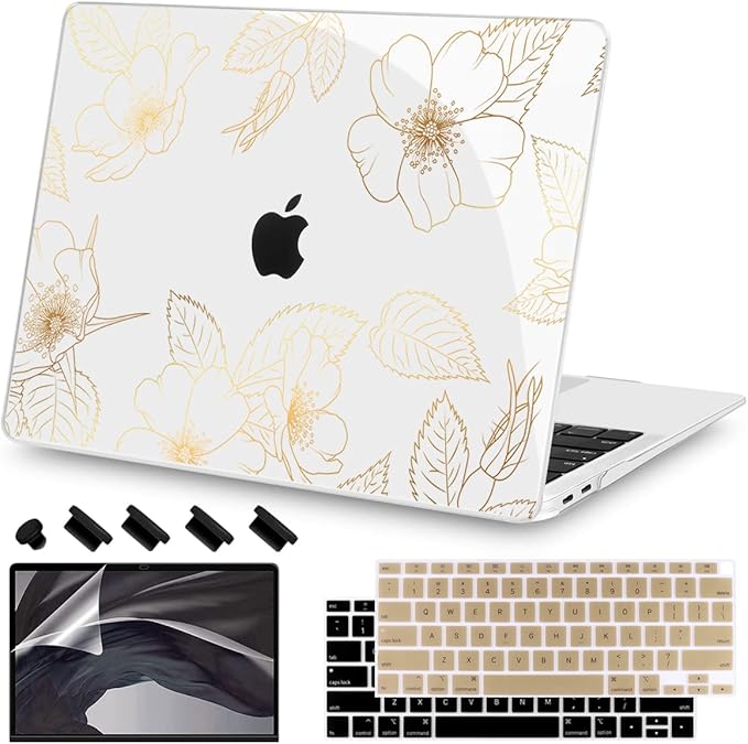 Teryeefi Compatible with 2018 2019 2020 MacBook Air 13 inch Case M1 Chip A2337 by Teryeefi
