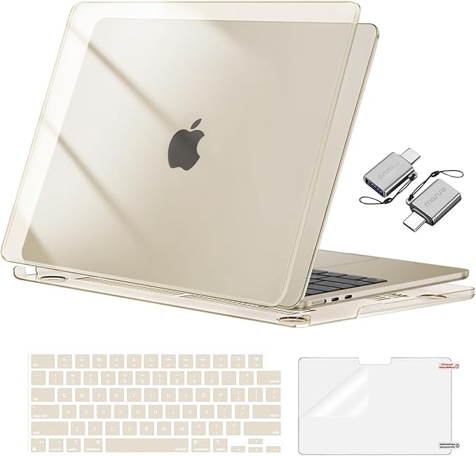 MOSISO Compatible with MacBook Air 13 inch Case 2025 2024 2023 2022 M4 A3240 M3 by MOSISO