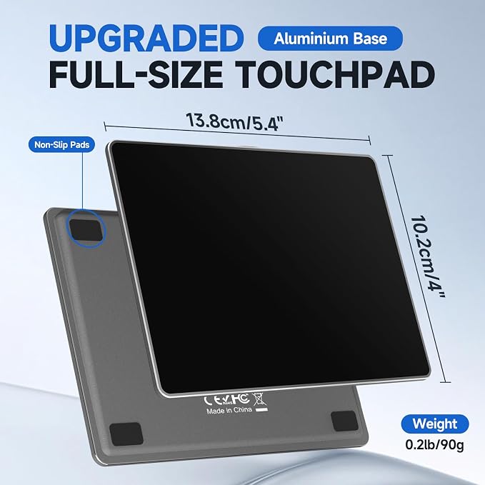 Wired Trackpad for Windows 10/11, High-Precision Multi-Touch Portable Trackpad - Image 6