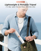 Selfie Stick Tripod for iPhone & Android, Portable Phone Tripod Stand - Image 5