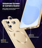 Magnetic for Samsung Galaxy S25 Edge Case Slim Soft Silicone Bumper Shockproof - Image 3