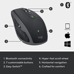 Logitech MX Anywhere 2S Bluetooth Edition Compact Wireless Mouse, No USB - Image 6