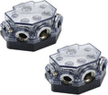 2pc Power Distribution Block Car Audio 1 in 5 Ways Out Car Audio Distributions by SSYDIEN