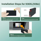 936XL 936 9125e Ink Cartridges Combo Pack: Replacement - Image 4