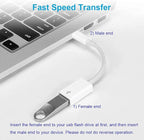 FLEAVER USB C to USB Adapter, Type-C OTG Cable Type C Male to USB A Female - Image 4