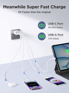 40W USB C Charger Block, iPad Pro, Cellphones Charger - Image 2
