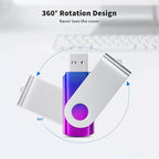 ABLAZE 16GB Flash Drive 2 Pack, USB 2.0 Thumb Drives - Image 4